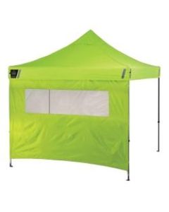 Ergodyne SHAX 6092 Heavy-Duty Pop-Up Tent Sidewall, Lime