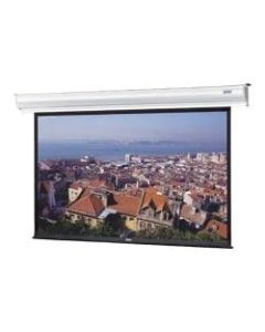 Da-Lite Contour Electrol Square Format - Projection screen - ceiling mountable, wall mountable - motorized - 120 V - 136in (135.8 in) - 1:1 - Matte White - white powder coat