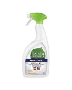 Seventh Generation Professional Wood Cleaner, Lemon Chamomile Scent, 32 Oz, Carton Of 8 Bottles