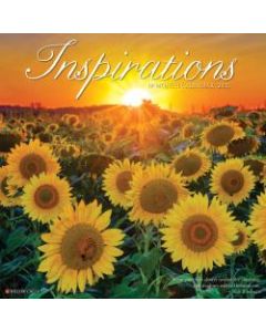 Willow Creek Press Inspirational Monthly Wall Calendar, 12in x 12in, Lifes A Beach, January To December 2022