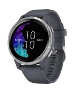 Garmin Venu GPS Watch - Touchscreen - Bluetooth - Wireless LAN - GPS - 120 Hour - Round