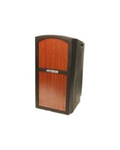 AmpliVox Pinnacle SN3250 - Lectern - mobile - mahogany - mahogany base