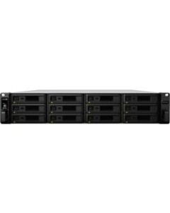 Synology RX1217sas Drive Enclosure - SAS Host Interface Rack-mountable - 12 x HDD Supported - 12 x SSD Supported - 12 x Total Bay - 12 x 2.5in/3.5in Bay