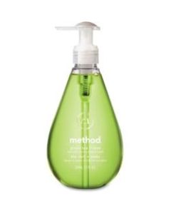 Method Antibacterial Gel Hand Wash Soap, Green Tea & Aloe Scent, 12 Oz, Carton Of 6 Bottles