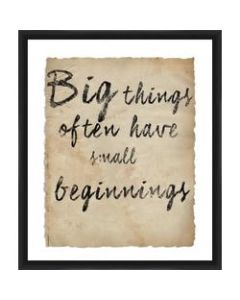 PTM Images Framed Wall Art, Big Things, 25 1/2inH x 21 1/2inW