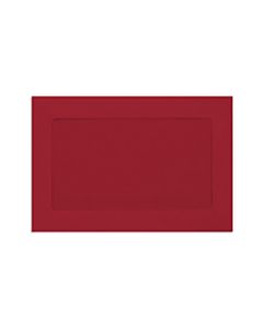 LUX #6 1/2 Full-Face Window Envelopes, Middle Window, Gummed Seal, Ruby Red, Pack Of 1,000