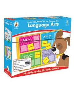 Carson-Dellosa Education Language Arts File Folder Games, Grade 3