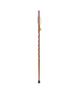 Brazos Walking Sticks Twisted Oak Wood Walking Stick, 55in, Red