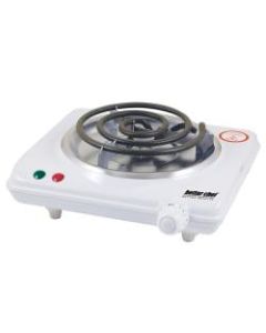 Better Chef Electric Single Burner Range, 3inH x 8inW x 9inD, White