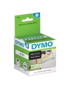 DYMO LabelWriter 30327 File Folder Labels, 3 7/16in x 9/16in, Pack Of 2