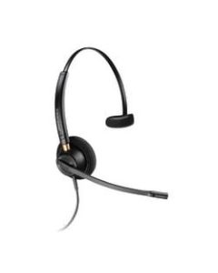 Plantronics EncorePro Monaural Over-The-Head Headset, HW510, Black, 89433-01