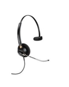 Plantronics EncorePro Monaural Over-The-Head Headset, HW510V, Black, 89435-01