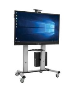 Tripp Lite Mobile Interactive Display Stand Cart Lithium-Ion Battery Built-In PC 4K 65in - 65in LCD - Touchscreen - 16:9 Aspect Ratio - 3840 x 2160 - 350 Nit - 1,300:1 Contrast Ratio - 2160p - USB - HDMI - VGA - Windows 10
