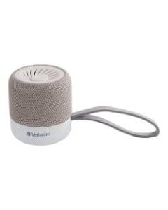 Verbatim Wireless Mini Bluetooth Speaker - Speaker - for portable use - Bluetooth - 3 Watt - white