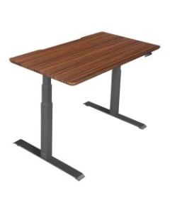 Vari Electric Standing Desk, 60inW, Darkwood