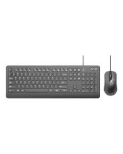 Azio KM535 USB Mouse And Keyboard With Antimicrobial Protection, AZI917800F048