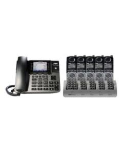 RCA By Telefield Unison DECT 6.0 5-Cordless-Handset Bundle With Digital Answering System, RCA-U1B0D5HS