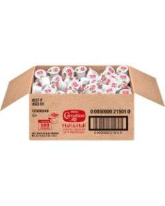 Carnation Half And Half, 0.304 Oz, Carton Of 180