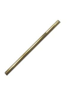 Unger GoldenClip/GoldenPRO Brass Squeegee Channels, 10in, Pack Of 10 Channels