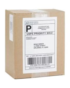 Business Source Bright White Premium-quality Internet Shipping Labels - 5 1/2in x 8 1/2in Length - Permanent Adhesive - Rectangle - Laser, Inkjet - White - 2 / Sheet - 100 Total Sheets - 200 / Box
