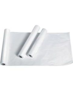 Medline Crepe Exam Table Paper, 20in x 120ft, White, Box Of 12