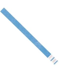 Office Depot Brand Tyvek Wristbands, 3/4in x 10in, Blue, Case Of 500