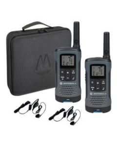 Motorola TalkAbout T200 Two-Way Radios Kit, Dark Gray, T200-BNDL-1