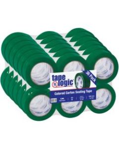 Tape Logic Carton Sealing Tape, 2in x 110 Yd., Green, Case Of 36