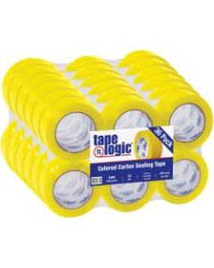 Tape Logic Carton Sealing Tape, 2in x 110 Yd., Yellow, Case Of 36