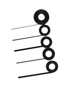 Chartpak Pickett Graphic Tape, 1/16in x 648in Glossy, Black