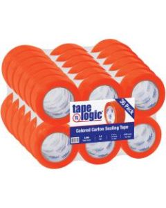 Tape Logic Carton Sealing Tape, 2in x 110 Yd., Orange, Case Of 36