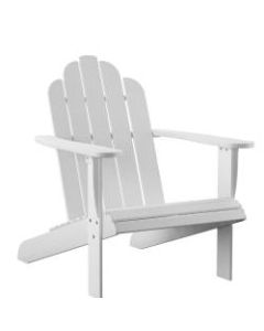Linon Troy Adirondack Outdoor Chair, White