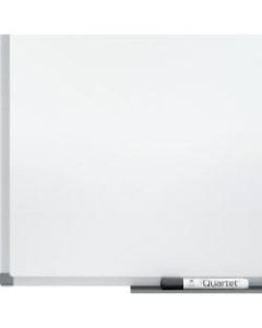 Quartet Standard DuraMax Porcelain Magnetic Dry-Erase Whiteboard, 96in x 48in, Aluminum Frame With Silver Finish