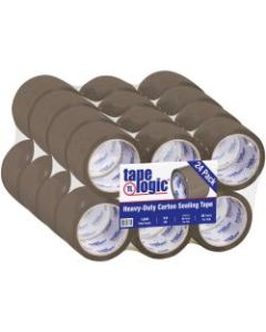 Tape Logic Acrylic Sealing Tape, 3in Core, 3in x 55 Yd., Tan, Pack Of 24