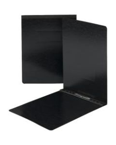 Smead Premium Pressboard Report Cover, Metal Prong with Compressor, Top Fastener, 2in Capacity, Letter Size, Black, 25 per Box (81125) - 2in Folder Capacity - 8 1/2in x 11in - 250 Sheet Capacity - 2in Expansion - 1 Fastener(s) - Premium