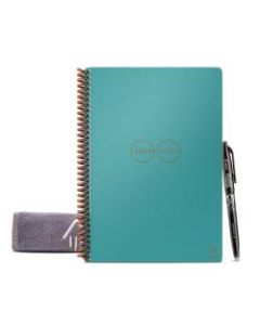 Rocketbook Core Executive Size Notebook, 6in x 8-7/8in, Dot Ruled, 36 Pages, Teal