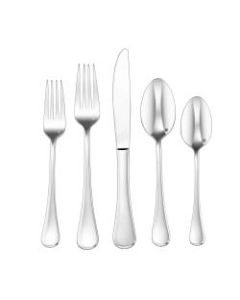 Cuisinart Elite Milan 20-Piece Flatware Set, Silver