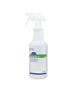 Diversey Forward General-Purpose Surface Cleaner Empty Bottles, 32 Oz, Clear, Carton Of 12 Bottles