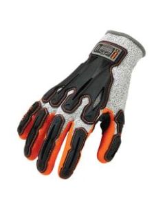 Ergodyne ProFlex 922CR Cut-Resistant Nitrile-Dipped DIR Gloves, Medium, Gray
