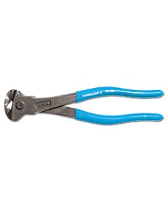 Cutting Pliers-Nippers, 8 in, Polish, Plastic-Dipped Grip