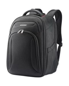 Samsonite Xenon Carrying Case (Backpack) for 15.6in Notebook - Black - Shock Resistant - 1680D Ballistic Nylon, Tricot Interior - Handle, Shoulder Strap - 17.5in Height x 12in Width x 8in Depth - 1 Pack