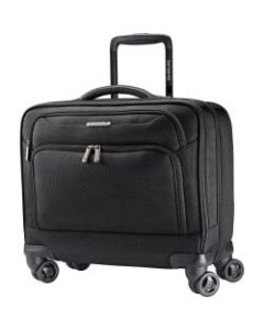 Samsonite Xenon Carrying Case (Suitcase) for 15.6in Notebook - Black - Damage Resistant Interior, Shock Resistant Interior - 1680D Ballistic Polyester - Gunmetal Logo - Handle - 16in Height x 17.5in Width x 8.7in Depth - 1 Pack