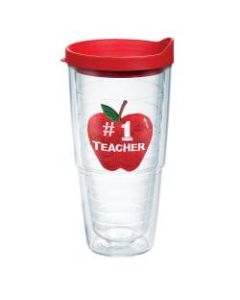 Tervis Tumbler With Lid, 24 Oz, No. 1 Teacher