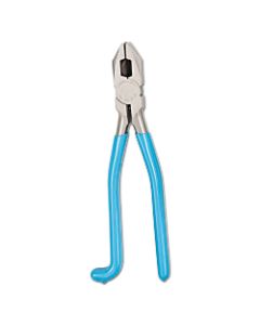 Linemens Pliers, 8.75 in Length, 0.66 in Cut, Plastic-Dipped Handle