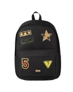 Playground Badges Backpacks, Assorted Colors, Pack Of 12 Backpacks
