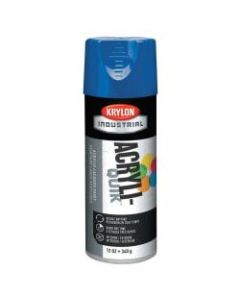 Krylon Interior/Exterior Industrial Maintenance Paint, 12 Oz Aerosol Can, True Blue