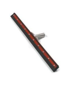 Carlisle Flo-Pac Double Foam Floor Squeegee, 30in, Red/Black