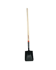 Square Point Transfer Shovel, 12 in L x 9.5 in W Blade, #2, 48 in L North American Hardwood Straight Handle