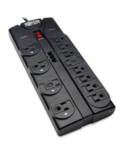 Tripp Lite Surge Protector 12 Outlet 120V RJ11 8ft Cord 2160 Joule - 12 x NEMA 5-15R - 1875 VA - 2160 J - 120 V AC Input - Phone/Fax/Modem/DSL