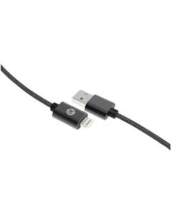 iEssentials Lightning/USB Data Transfer Cable - 6 ft Lightning/USB Data Transfer Cable - Lightning Proprietary Connector - USB - Black